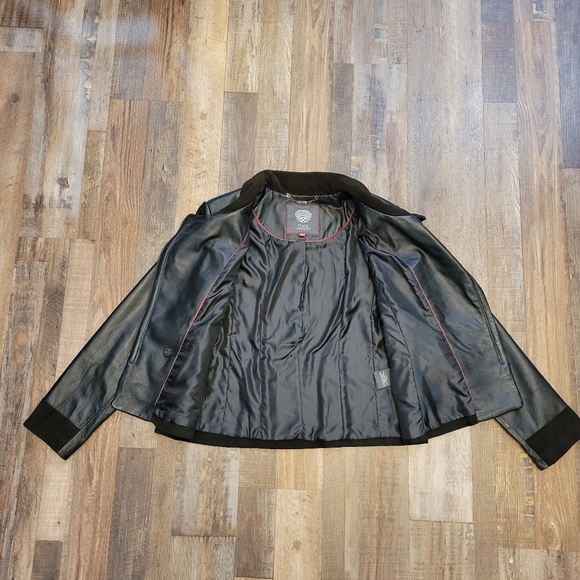 Vince Camuto 100% real lamb napa leather jacket - Picture 2 of 10